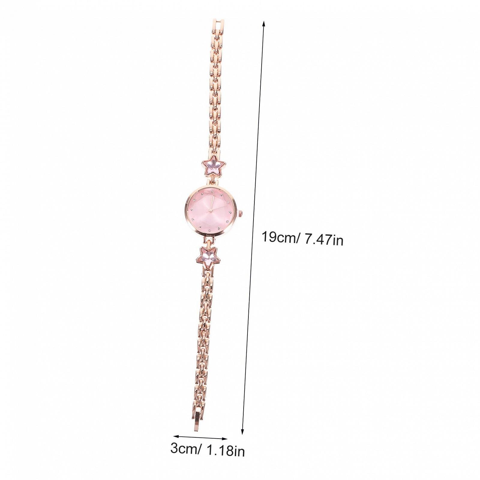 Жіночий годинник Healvian Кварцовий з дизайном у формі зірки з Rhinestone Водонепроникний, фото №2