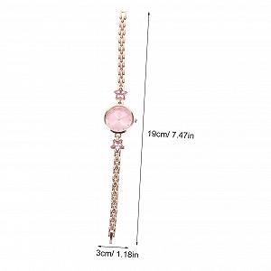 Жіночий годинник Healvian Кварцовий з дизайном у формі зірки з Rhinestone Водонепроникний synthetic.ua - Фото 1