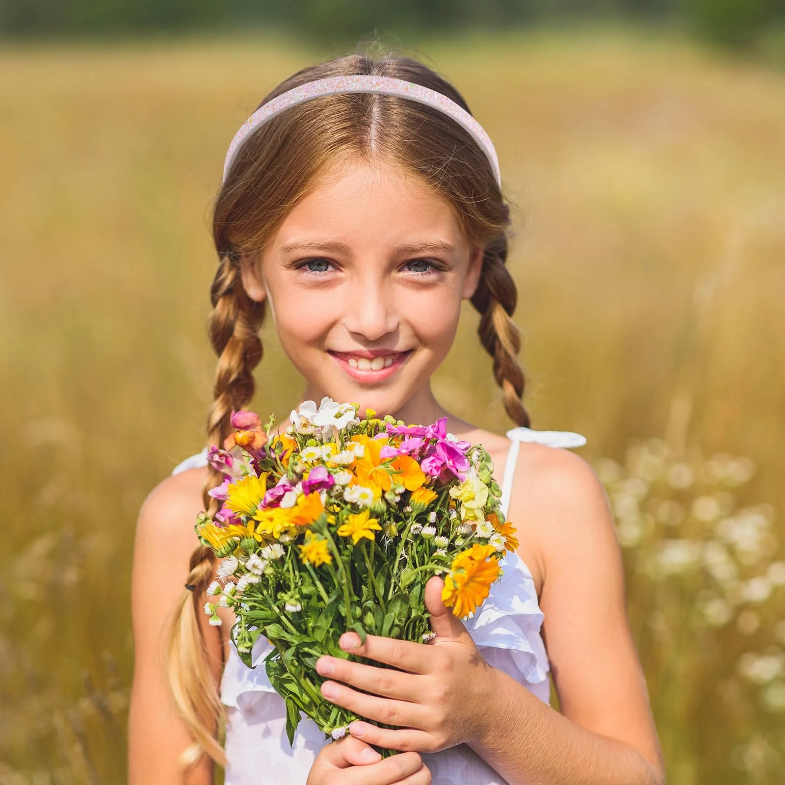 Набор блестящих обручей 8 шт., фото №6