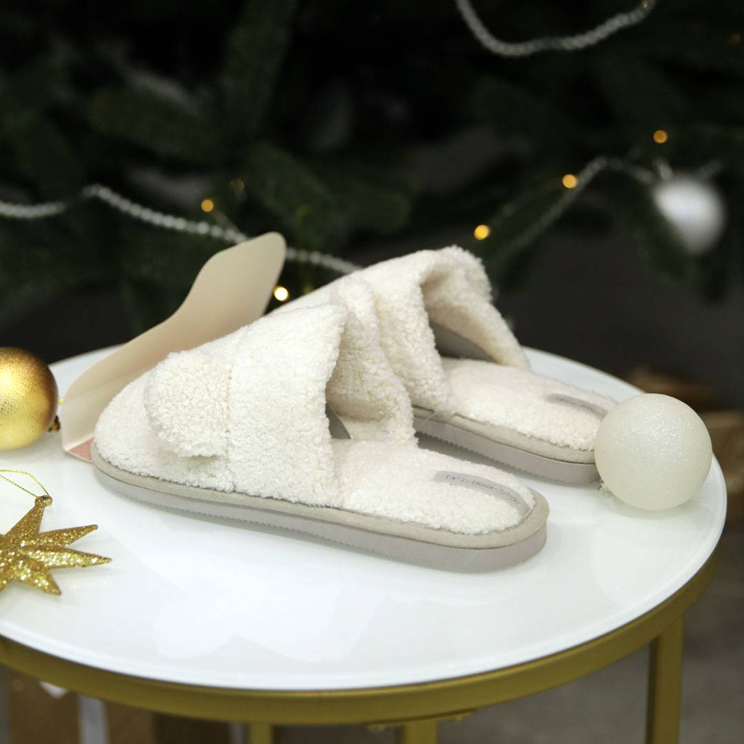 Домашні тапочки Teddi Twins Slippers 584776 Білі 36-37, фото №3