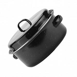 Сковорода-жаровня Multifunctional з подвійними ручками та кришкою - Фото 1