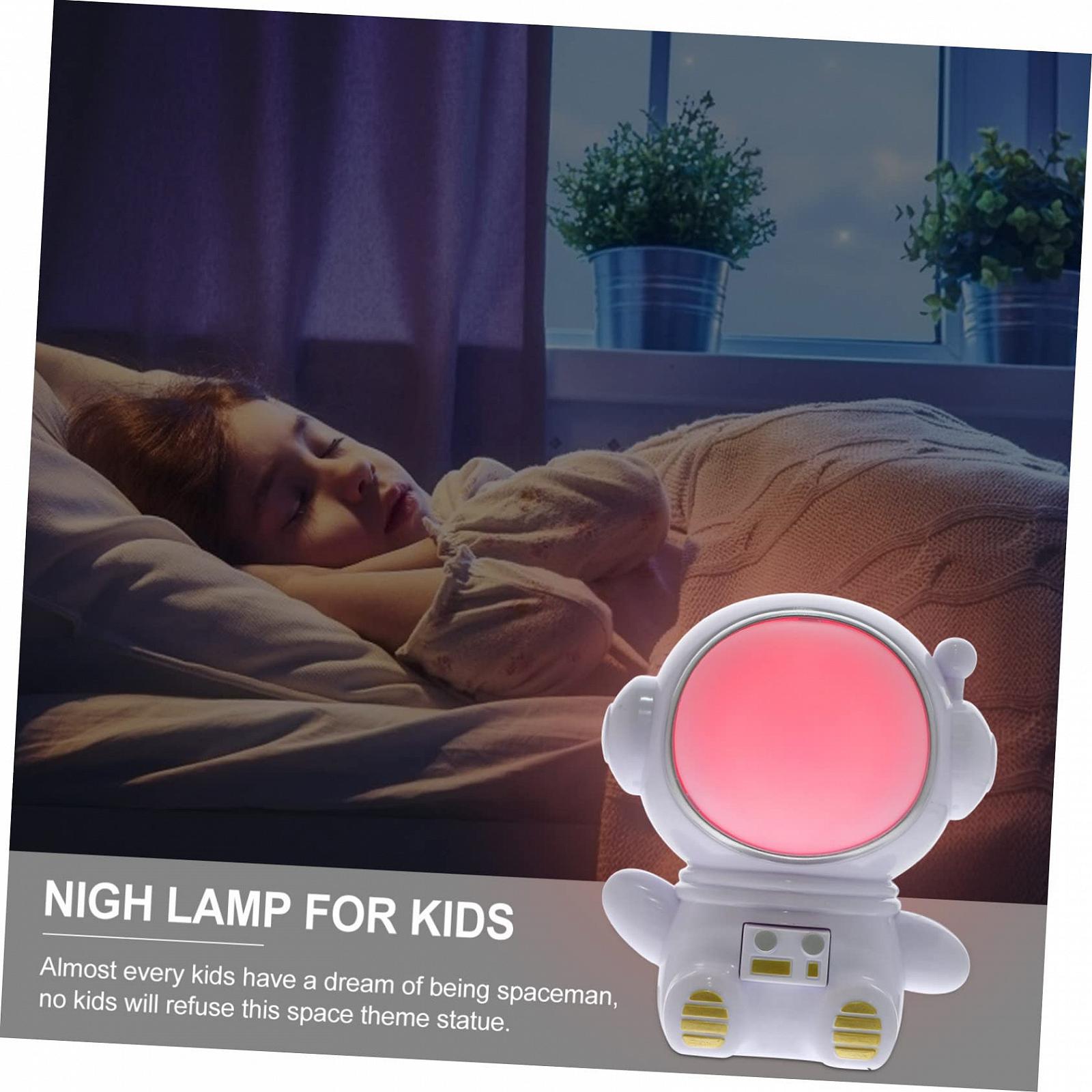 Светильник Toddmomy Night Spaceman Statue Lamp LED Charging Белый, фото №4