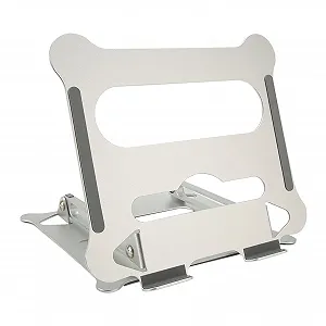 Подставка для ноутбука Настольная подставка Складная Легкая Портативная Регулируемый угол с силиконовыми накладками для стабильного рассеивания тепла - Фото 1