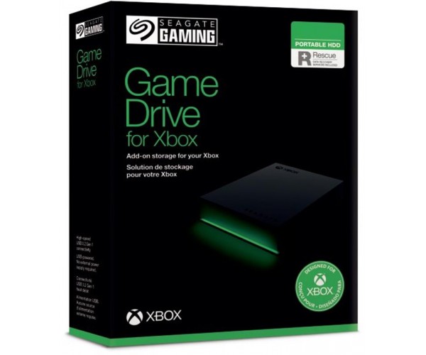 Зовнішній жорсткий диск 2.5" USB 2.0TB Seagate Game Drive Xbox Black STKX2000400, фото №3