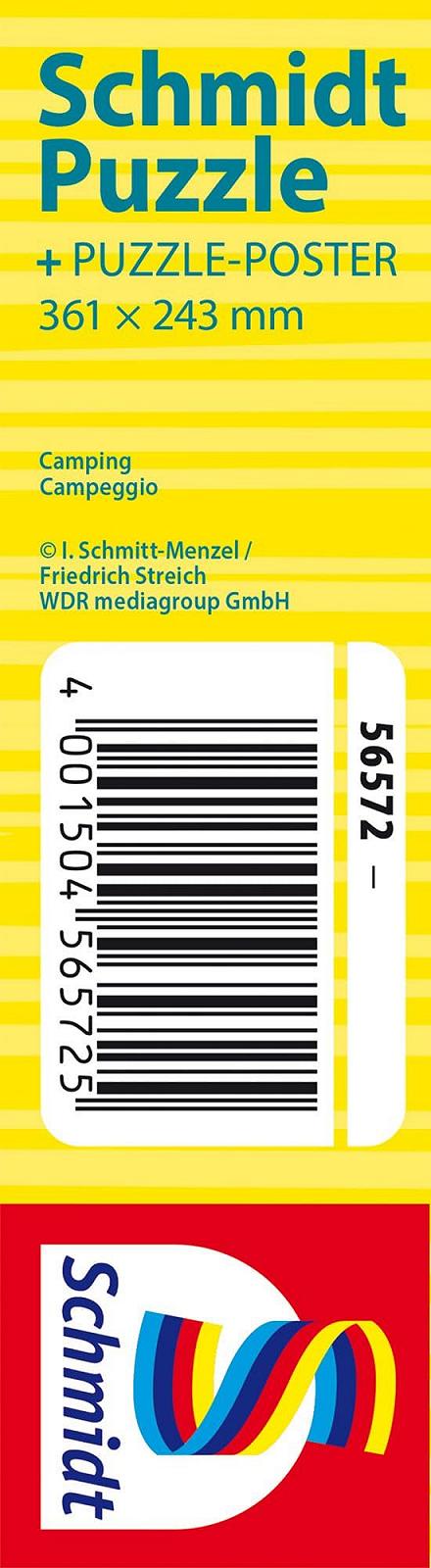 Пазл Schmidt Spiele The Mouse Camping 100 деталей из травяного картона, фото №2
