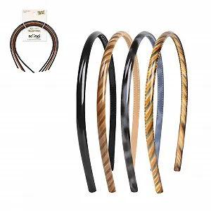 Обруч Scunci 36966 Пластик Набор 4 шт. - Фото 1