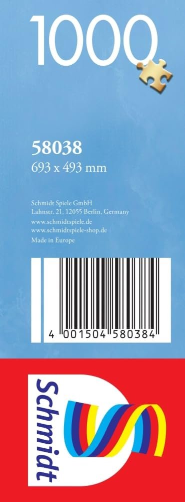 Пазл Schmidt Spiele Thomas Kinkade Disney Cinderella Happily Ever After 1000 элементов, фото №2