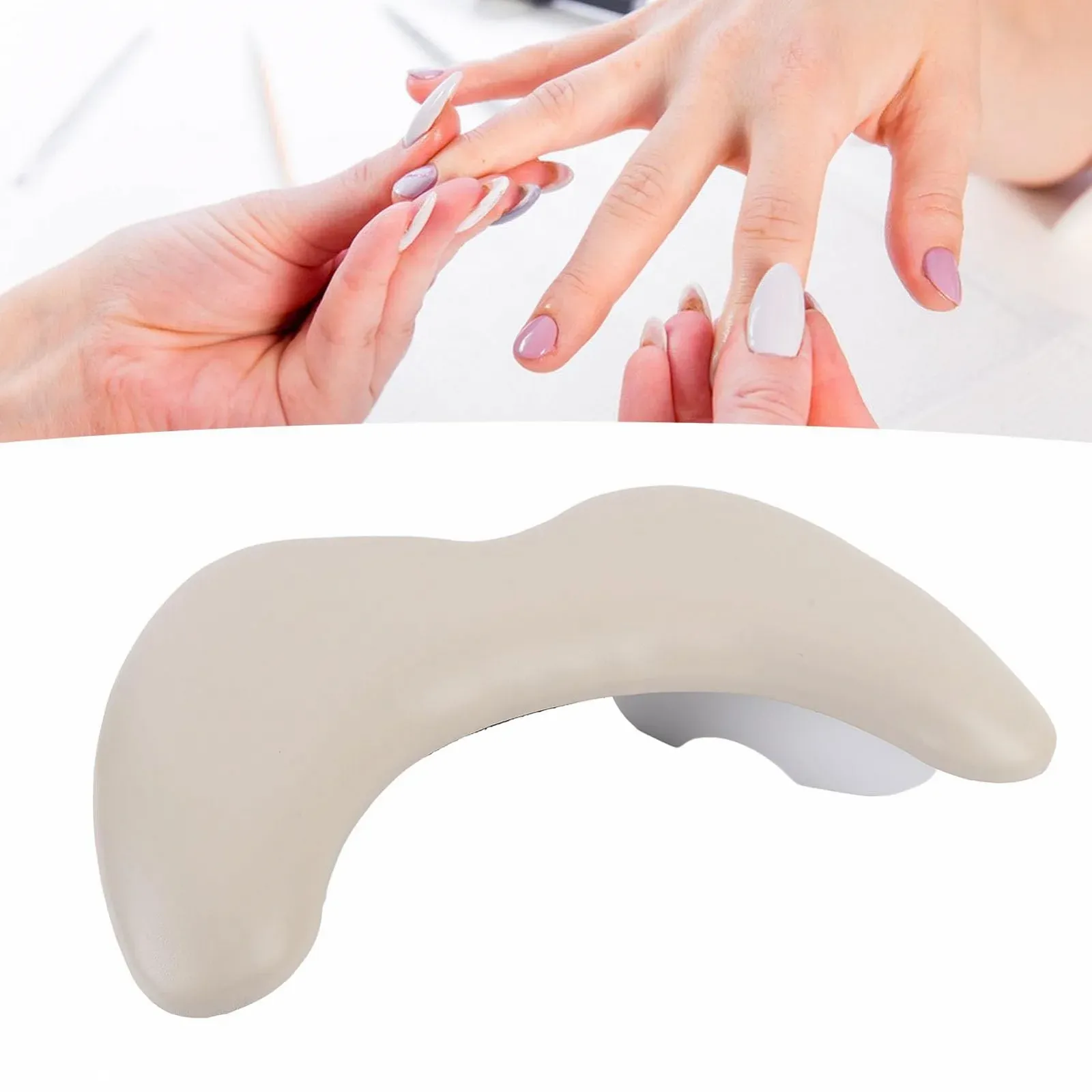 Підставка для рук майстра манікюру U-подібна знімна подушка, фото №5