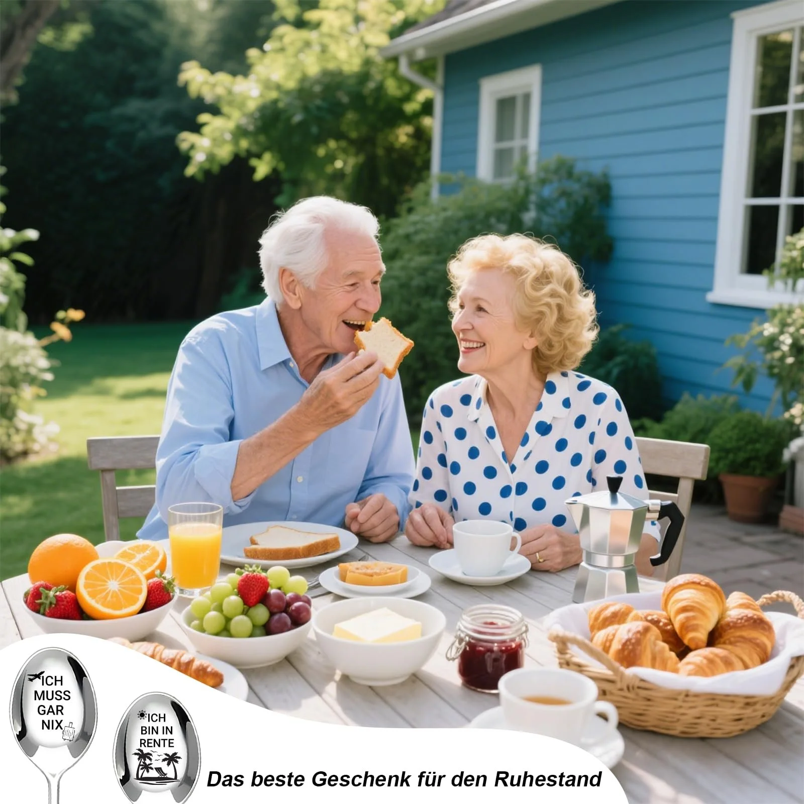 Набор ложек в подарок на пенсию 2 шт, серебряная маленькая ложка с гравировкой, подарок лучшему другу, подходит для юбилеев, Дня святого Валентина, фото №7