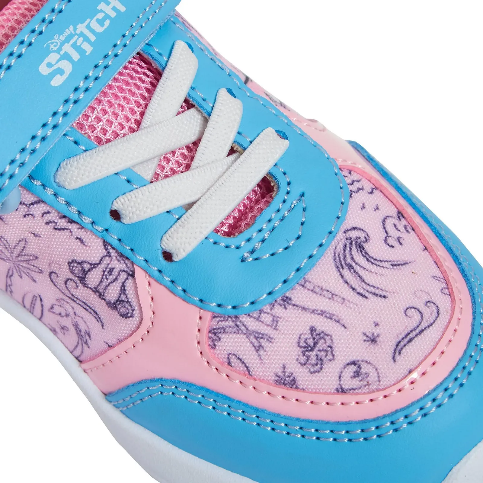 Кроссовки Disney Stitch для девочек Angel, повседневные, на липучках, для бега, спортивные, фото №9