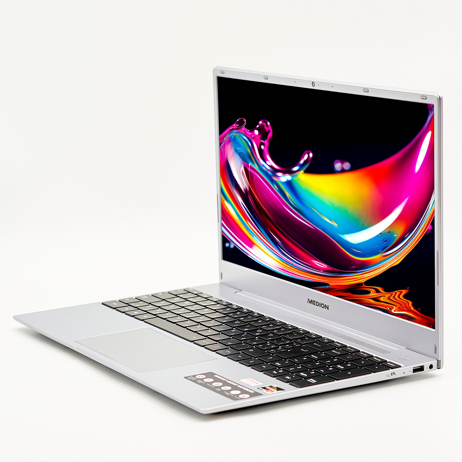 Ноутбук Medion E15303 Ryzen 5 4500U ОЗУ 16 ГБ SSD 512 ГБ AMD Graphics Подсветка клавиатуры, фото №4