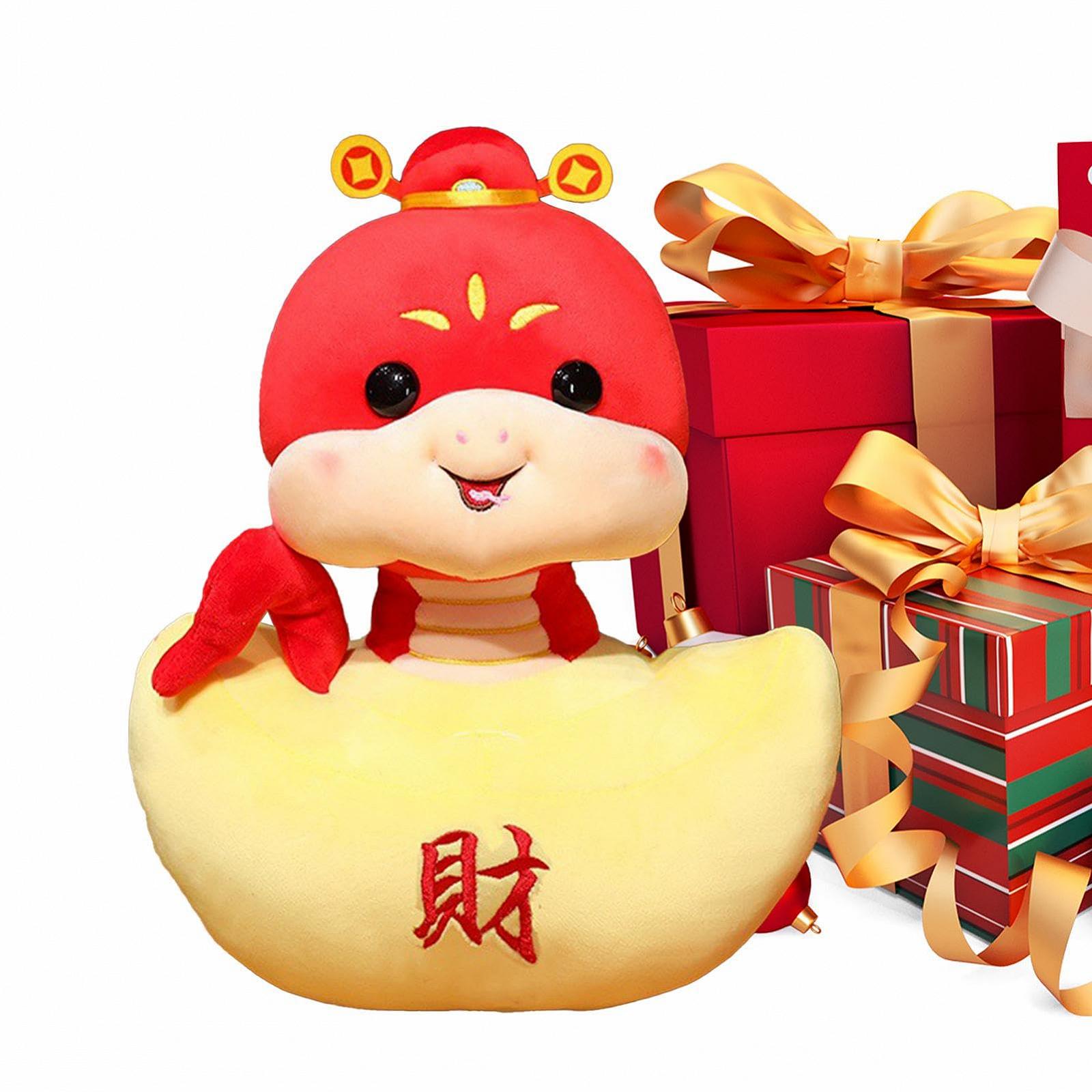 Плюшевий Змія Aizuoni Червоний, фото №7 Плюшевий Змія Aizuoni Червоний, фото №7