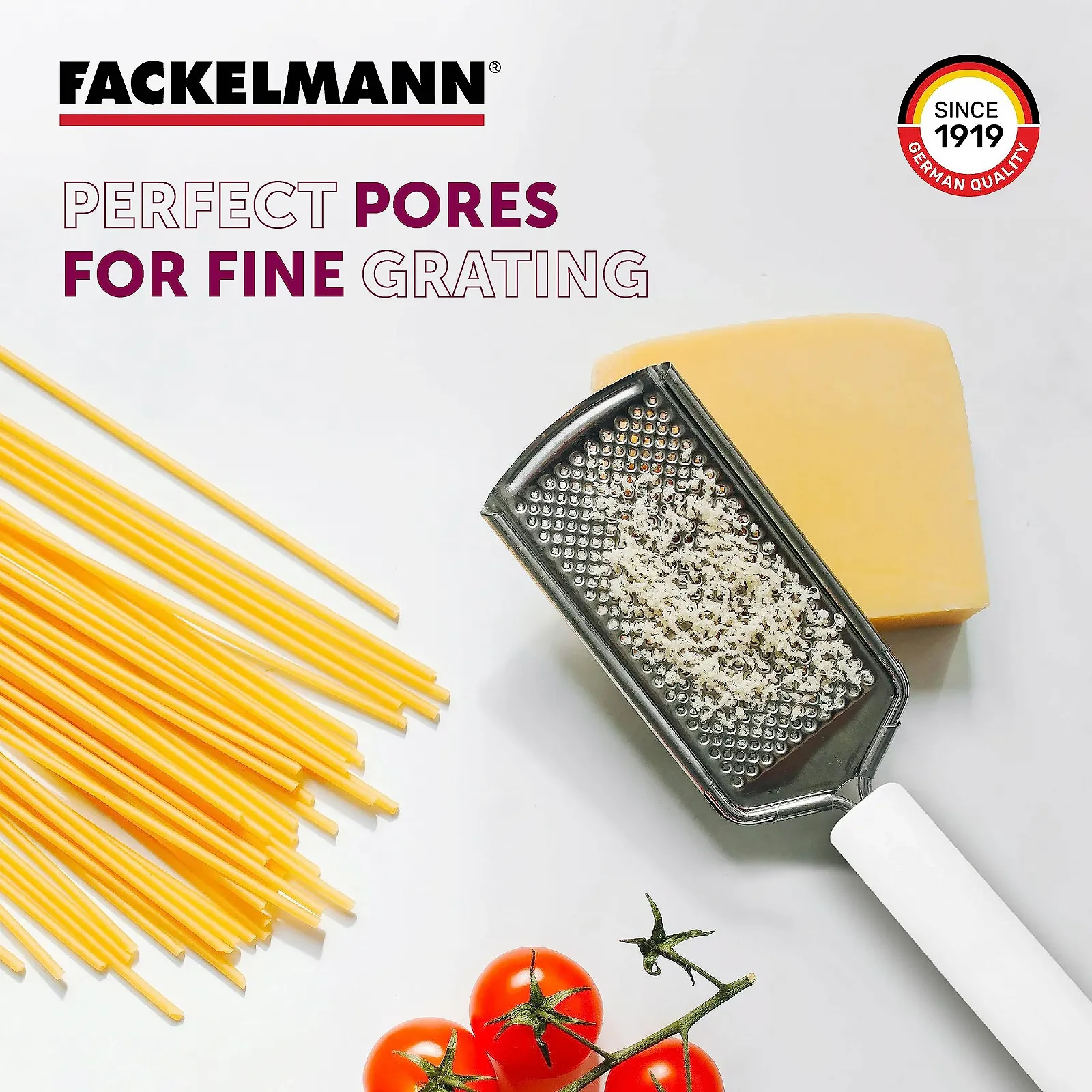 Терка Fackelmann Arcadalina з нержавіючої сталі, Білий/Сріблястий, фото №3