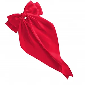 Заколка-краб для волос с бантом - атласная заколка для волос с бантами | Нескользящая заколка-краб | Элегантные аксессуары для волос с длинным дизайном, идеально подходящие для вечеринок, свадеб и образов - Фото 1