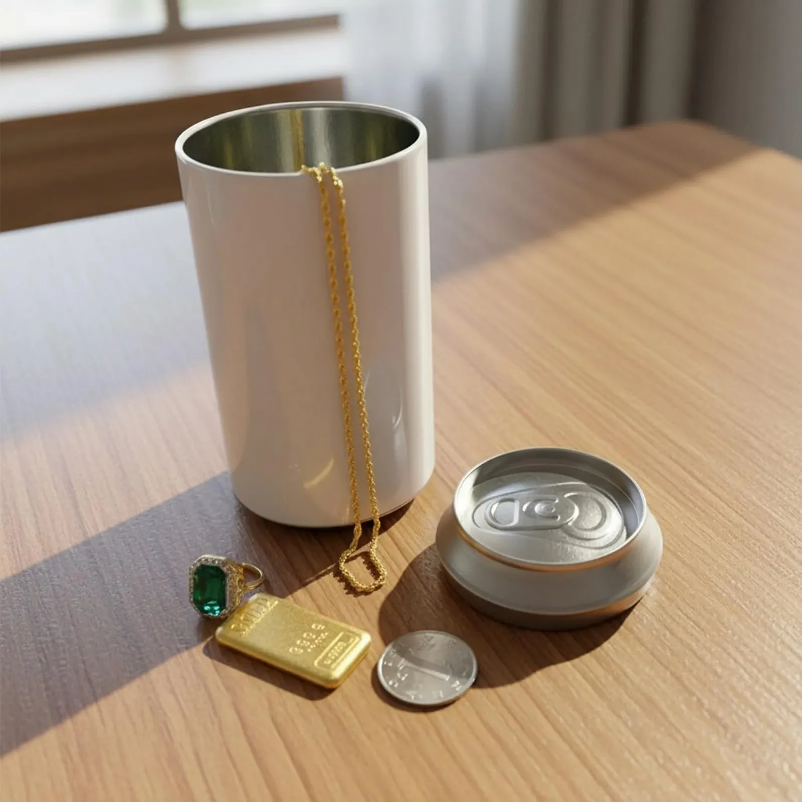 Сейф-тайник Скарбничка Бляшана банка Метал, фото №9