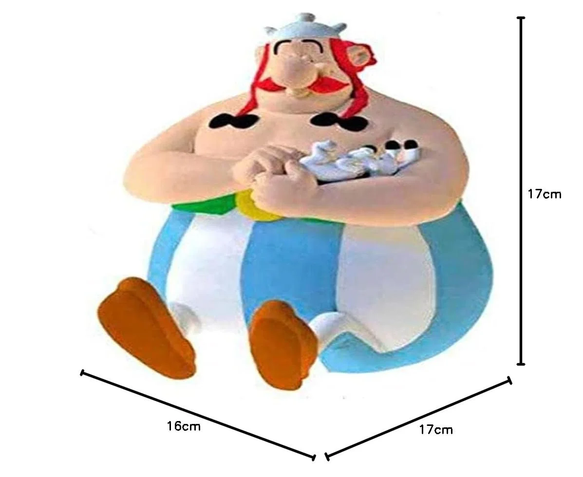 Скарбничка Plastoy SAS 80109 Chibi Obelix and Idefix, фото №3