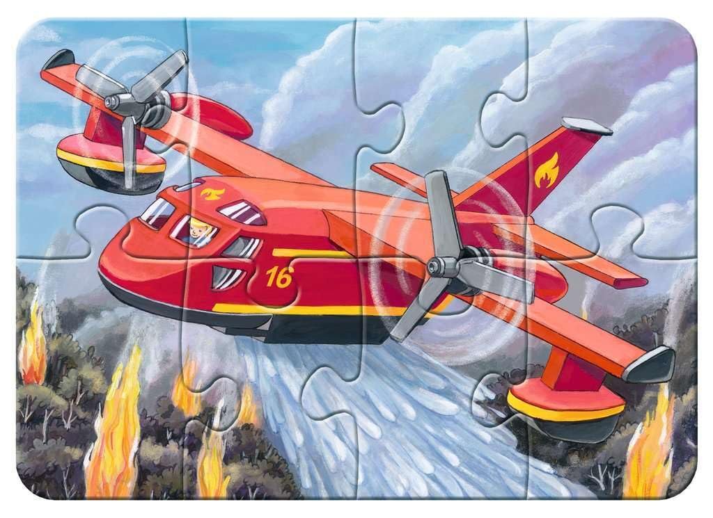 Пазл Ravensburger Children's Puzzle 05631 My Emergency Vehicles 2, 4, 6, 8 элементов My First Puzzle для детей от 2 лет, фото №5