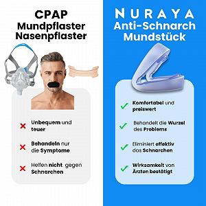 Капа від хропіння Nuraya 1 шт. Ефективний synthetic.ua - Фото 1