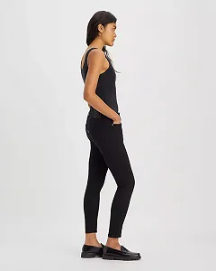 Жіночі джинси Levis - 711 Double Button Night Is Black - 25 synthetic.ua - Фото 1