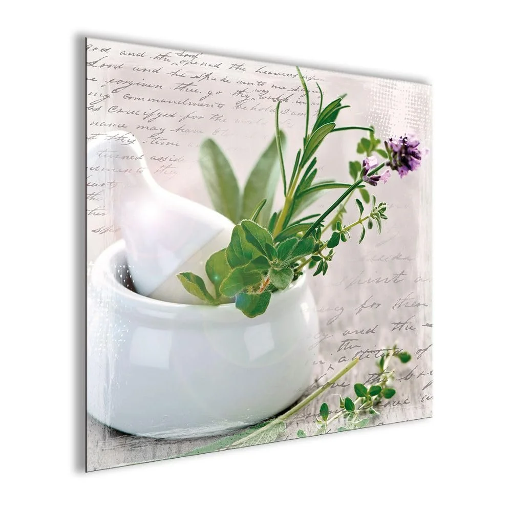 Скляна картина Artissimo Herbs II AG2054 A 30 x 30 см, фото №3 Скляна картина Artissimo Herbs II AG2054 A 30 x 30 см, фото №3