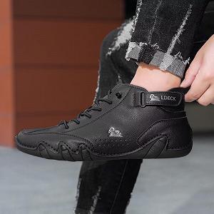 Зимові Черевики ClassyMan Ортопедичне Взуття Утеплені Зимові Чоботи з Хутра Тхора Шкіряні Водонепроникні Унісекс synthetic.ua - Фото 1