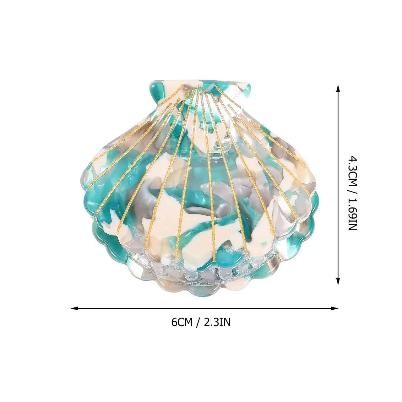 Заколка для волос minkissy Ракушка, фото №2 Заколка для волос minkissy Ракушка, фото №2