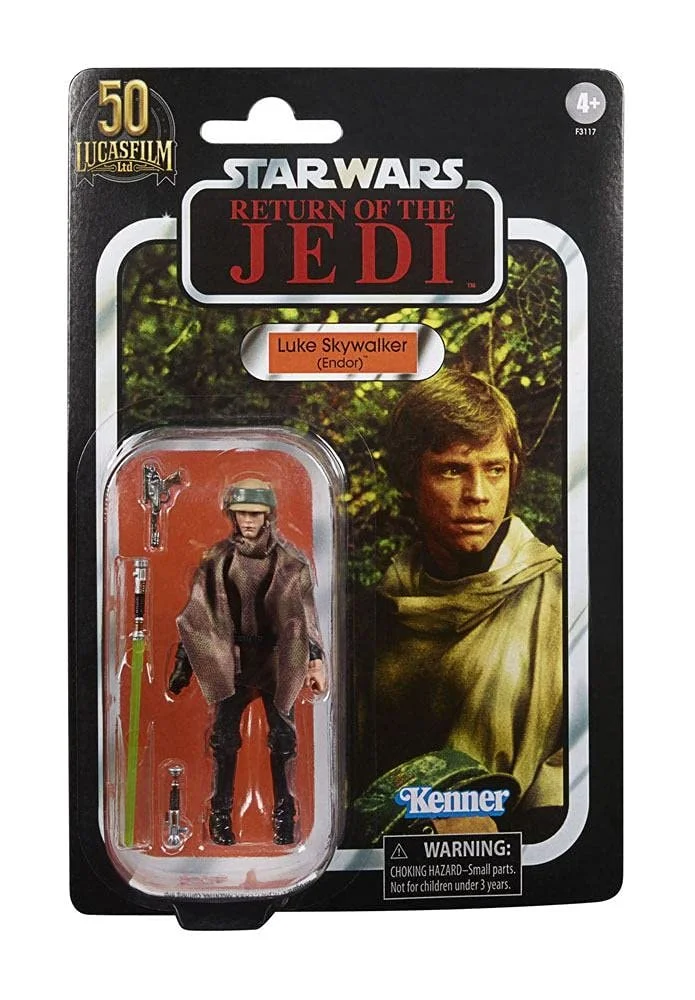 Фигурка Hasbro Star Wars The Vintage Collection Luke Skywalker (Endor) Lucasfilm 50th Anniversary, фото №3