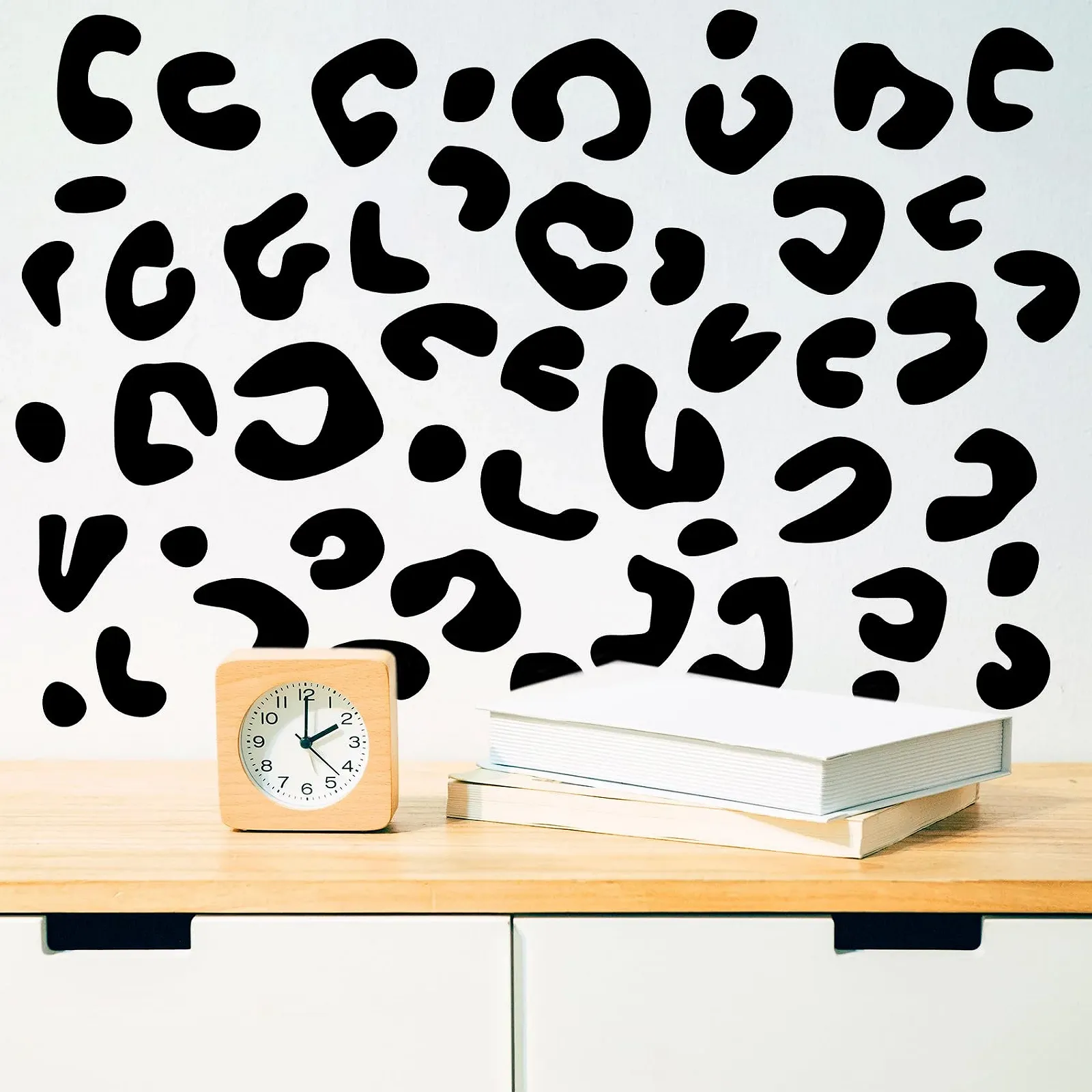 Наклейка на стіну Leopard Print Animal Print Irregular Dots Велика, фото №4