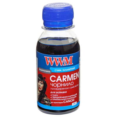 Чернила WWM CANON UNIVERSAL CARMEN 100g Cyan CU/C-2, фото №1