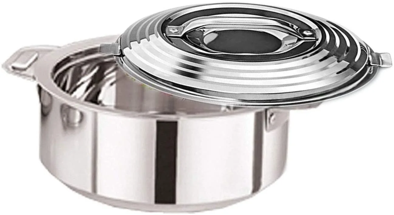 Кастрюля для супа стальная для чапати Dabba, фото №3 Кастрюля для супа стальная для чапати Dabba, фото №3