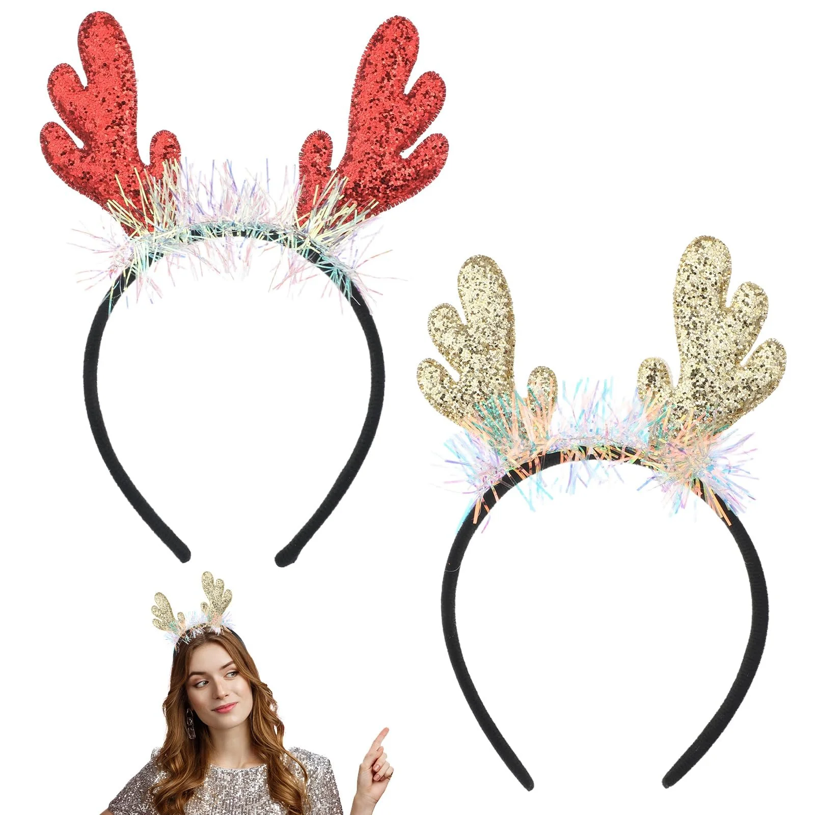 Обруч Рождественский 2 шт, фото №1