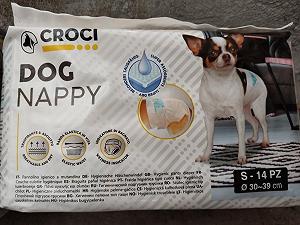 Подгузники для собак Croci Dog Nappy S вес 2-3 кг обхват 30-39 см 14 шт C6020380 - Фото 1
