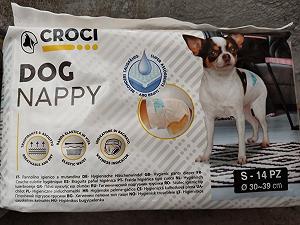 Подгузники для собак Croci Dog Nappy S вес 2-3 кг обхват 30-39 см 14 шт C6020380