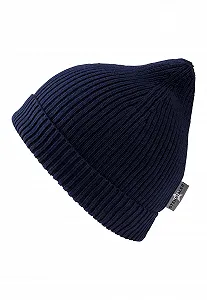 Шапка Sterntaler Вязаная детская шапка из органического хлопка в рубчик с конвертом - Мягкая детская шапка унисекс в рубчик synthetic.ua - Фото 1