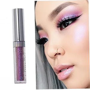 Жидкая Подводка для глаз FRCOLOR Блестки Фиолетовая synthetic.ua - Фото 1