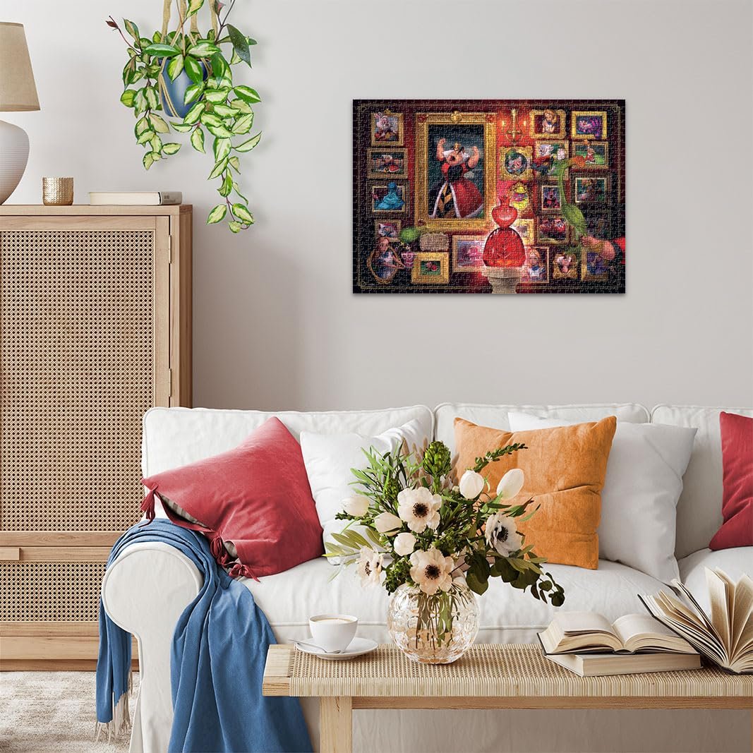 Пазл Ravensburger 12000038 Disney Villainous Queen of Hearts 1000 деталей, фото №5