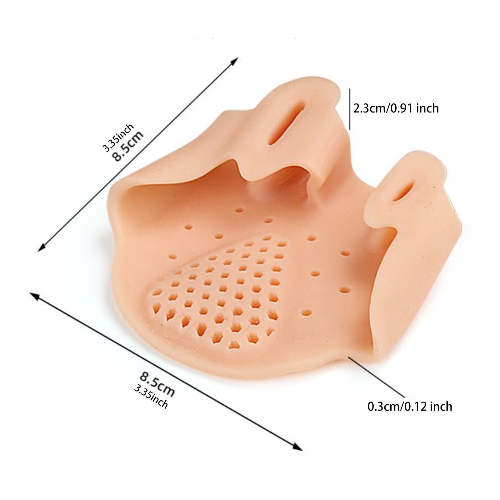 Подушечки для підтримки пальців ніг Harilla, 2 шт., регульовані м'які коректори для стопи, фото №3