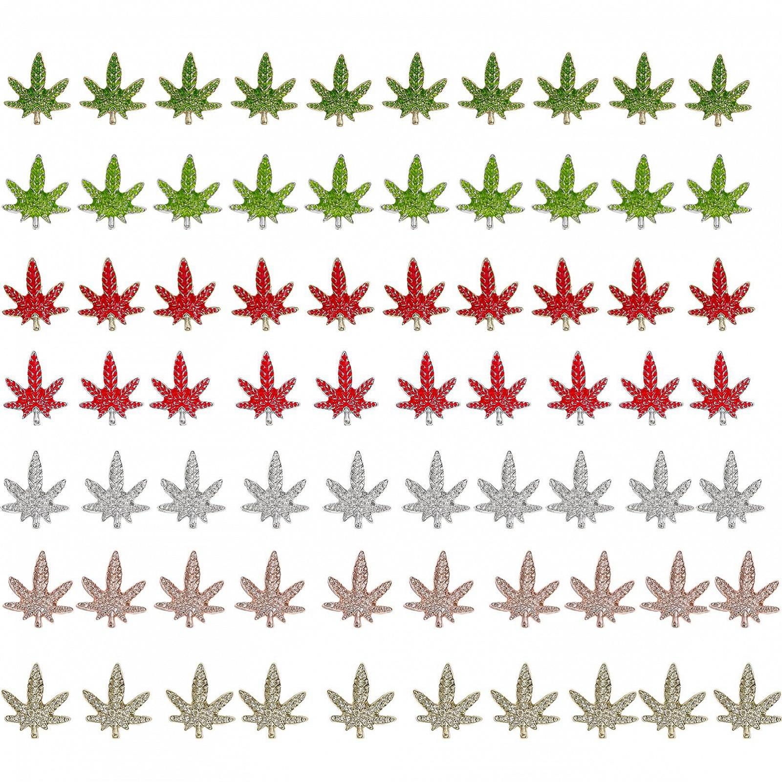 Листок клена 3D 70 шт різних кольорів, фото №1 Листок клена 3D 70 шт різних кольорів, фото №1