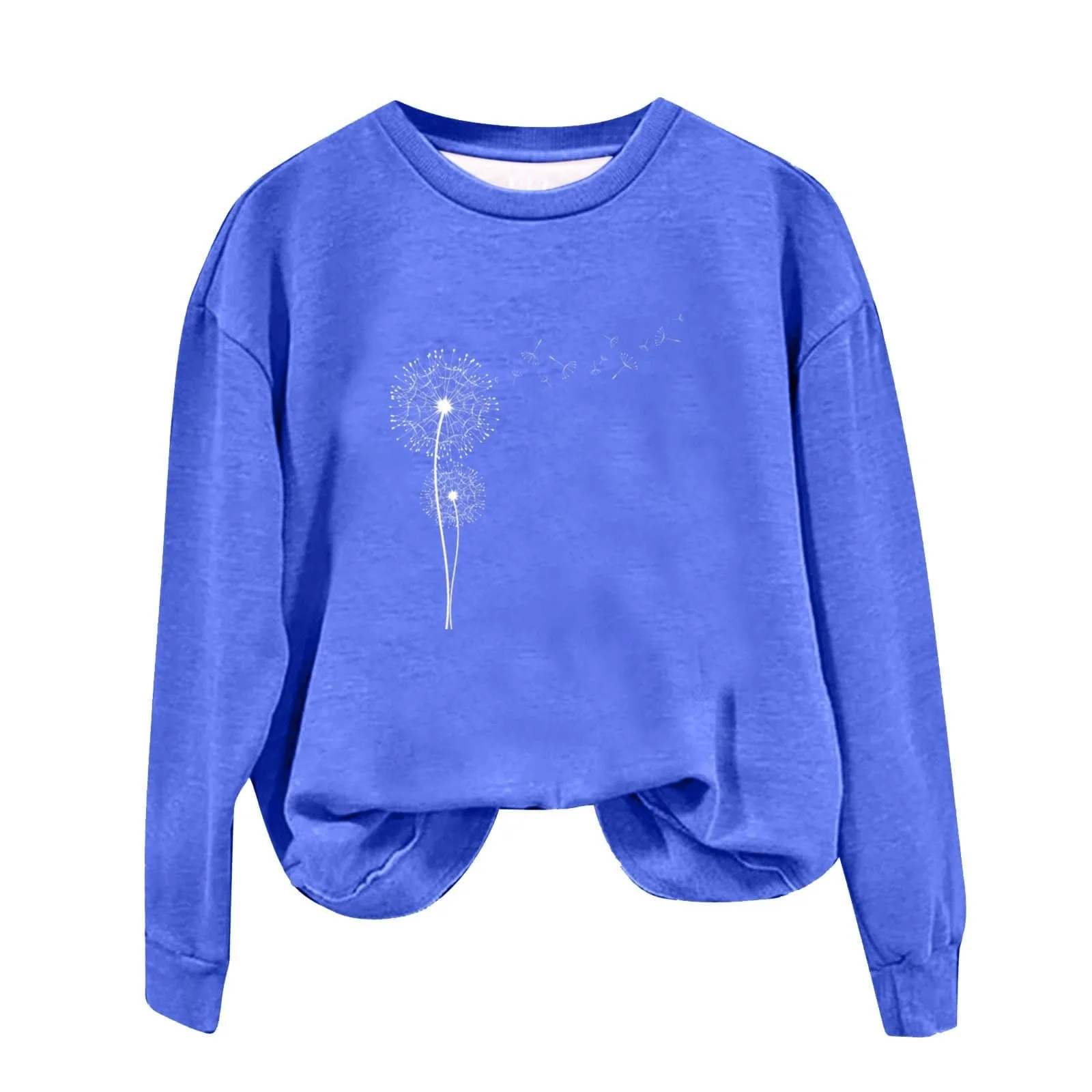 Женская толстовка HAOLEI Мягкий удобный свитер с принтом, элегантный шикарный пуловер, качественный модный свитер с круглым вырезом и длинными рукавами, фото №1 Женская толстовка HAOLEI Мягкий удобный свитер с принтом, элегантный шикарный пуловер, качественный модный свитер с круглым вырезом и длинными рукавами, фото №1