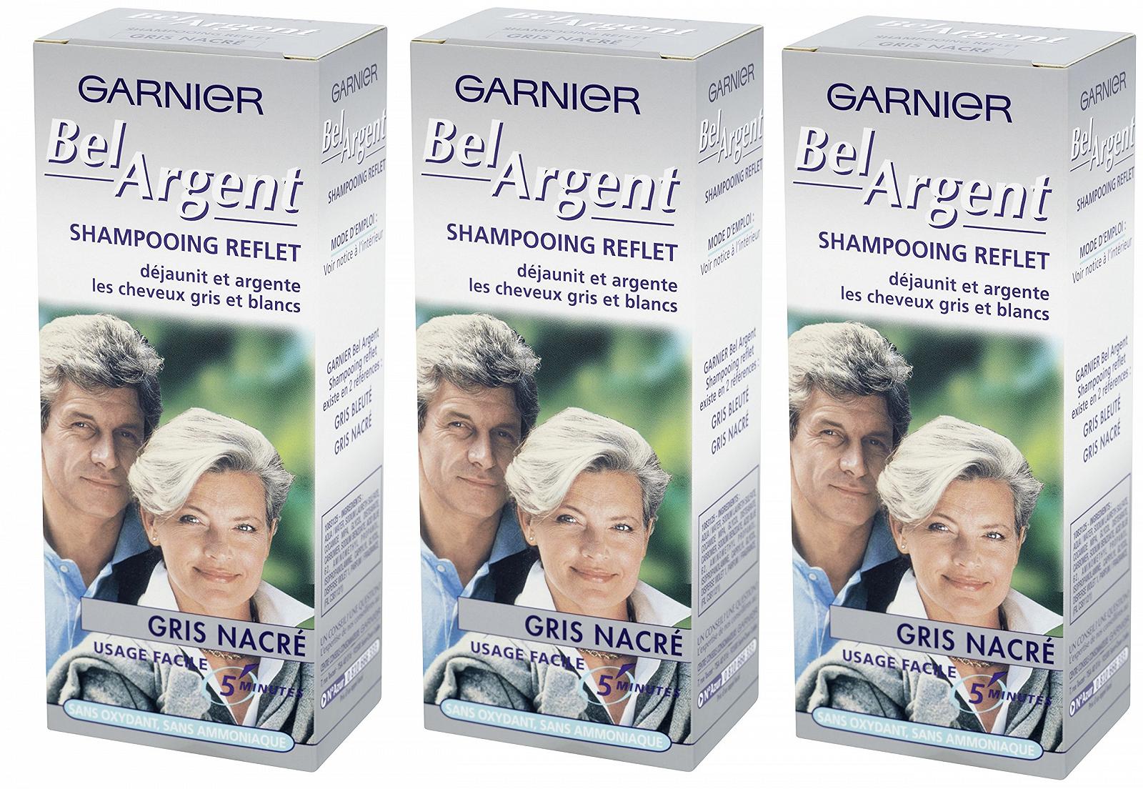 Шампунь Garnier Déjaunisseur Reflection Pearl Grey Pack of 3, фото №1 Шампунь Garnier Déjaunisseur Reflection Pearl Grey Pack of 3, фото №1