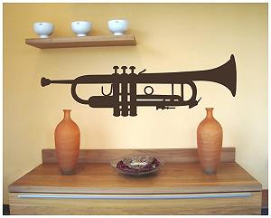 Наклейка на стіну Trumpet synthetic.ua - Фото 1