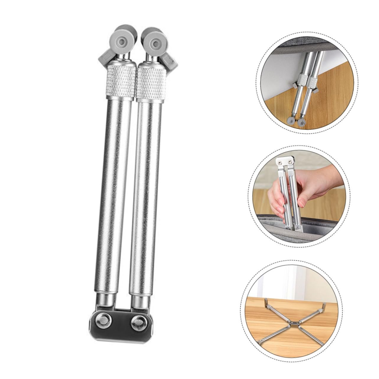 Підставка для ноутбука з алюмінієвого сплаву, регульована, складана, з регулюванням висоти, портативна, сумісна з ноутбуками та планшетами, ергономічна, фото №8