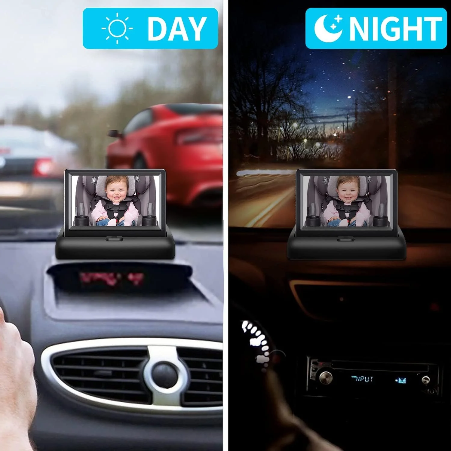 Детская автомобильная камера Cuplu Черная, фото №3 Детская автомобильная камера Cuplu Черная, фото №3