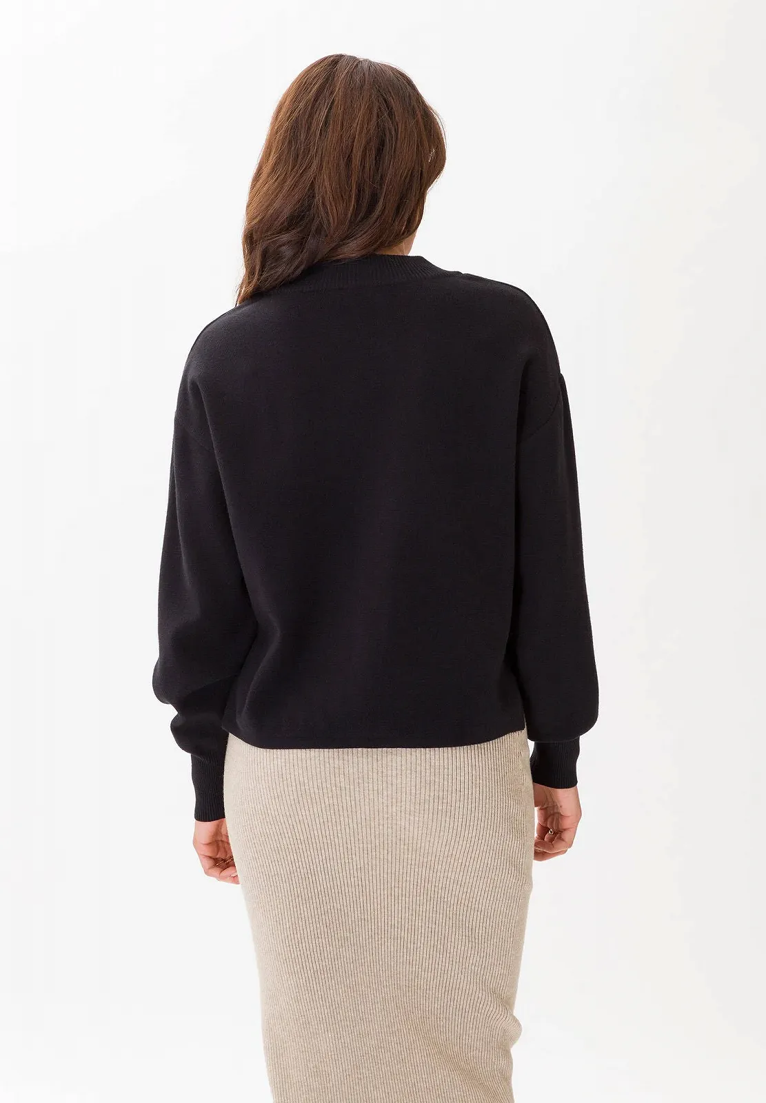 Женский свитер джемпер Les Lunes The Nola Sweater Black - M, фото №3