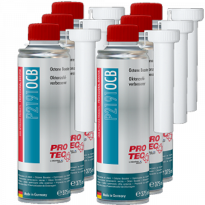 Октанопідвищувальна присадка PROTEC P2191 6x 375 мл Підвищує октанове число до 5 одиниць - Фото 1