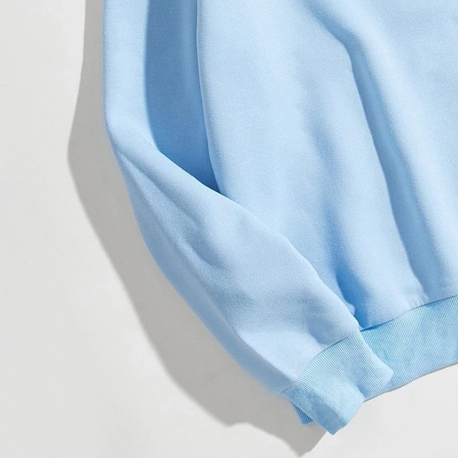 Женская Толстовка Los Angeles С Буквенным Принтом California Y2K Рукав Реглан Оверсайз Милая Однотонная Повседневная С круглым вырезом Свободный крой Аниме Легкая, фото №7 Женская Толстовка Los Angeles С Буквенным Принтом California Y2K Рукав Реглан Оверсайз Милая Однотонная Повседневная С круглым вырезом Свободный крой Аниме Легкая, фото №7