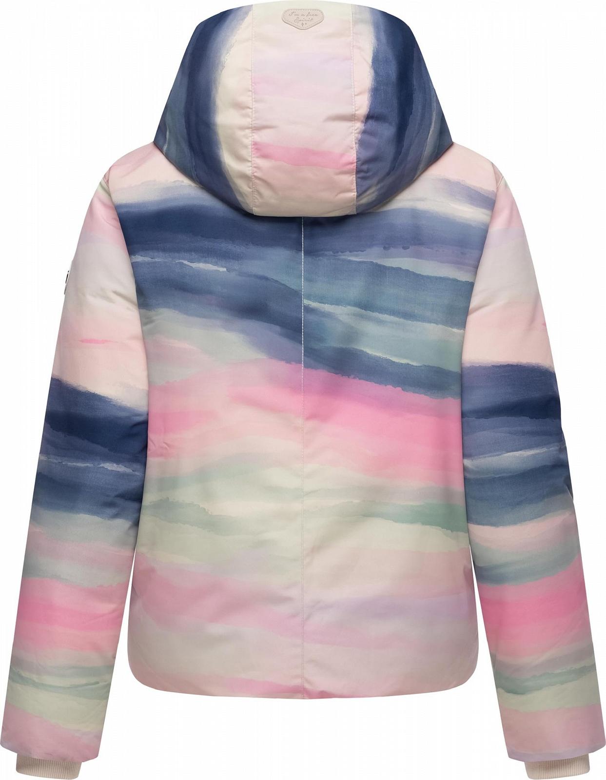 Водонепроникна та дихаюча зимова куртка жіноча Ragwear Amarrena YOUMODO для активного відпочинку з модним кольоровим градієнтом, фото №4 Водонепроникна та дихаюча зимова куртка жіноча Ragwear Amarrena YOUMODO для активного відпочинку з модним кольоровим градієнтом, фото №4