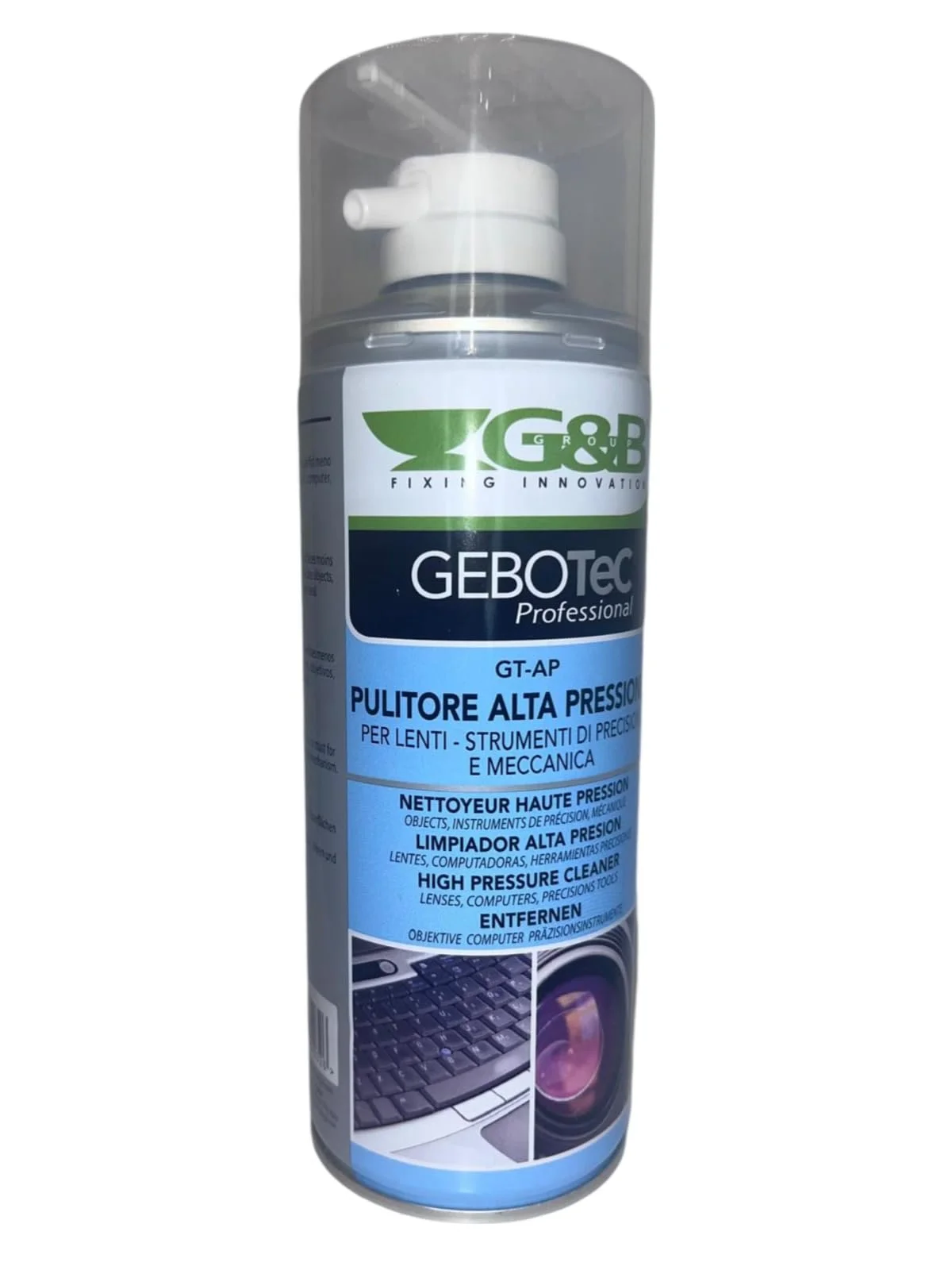 Спрей стисненого повітря 400 мл для прецизійного чищення електроніки без залишків, фото №1