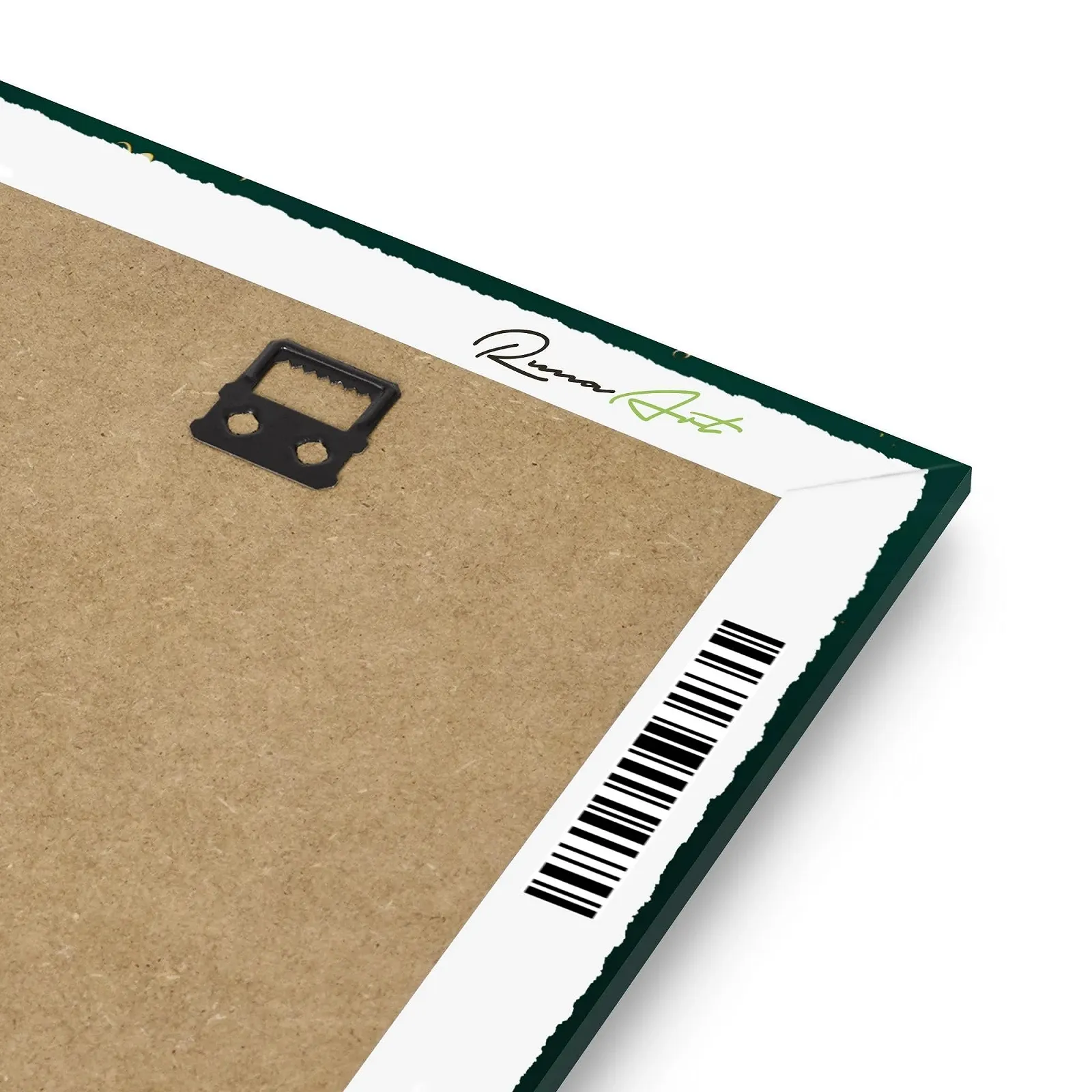 Картина на стіну Runa Art African Woman На флізеліновому полотні 100 x 40 см Зелено-золота 045412c, фото №6