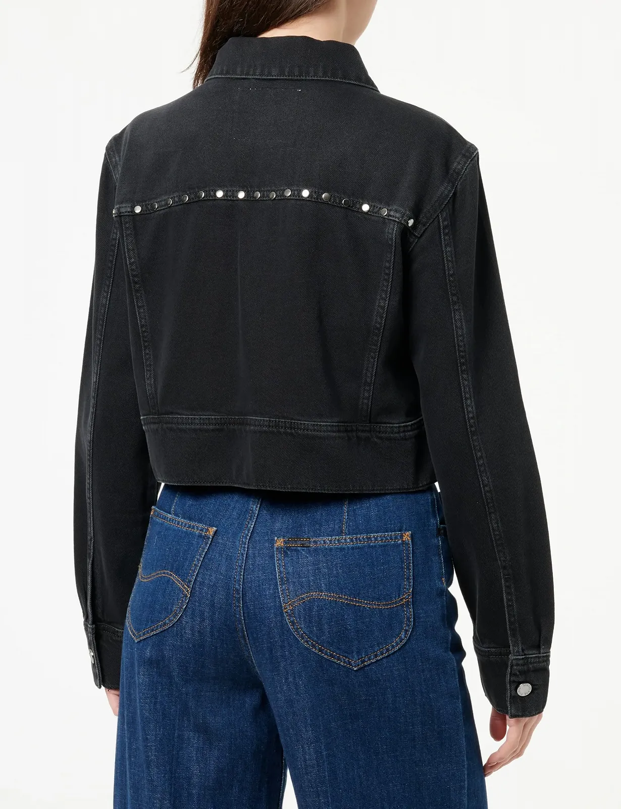 Джинсова куртка Street One Studio Жіноча Studio Denim, Укорочена, фото №3